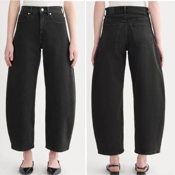 Everlane Black The Way High Curve Jeans size 24R - Picture 1 of 9